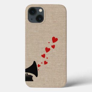 Retro Phonograph Stereo Musik Liebhaber Hipster He Case-Mate iPhone Hülle