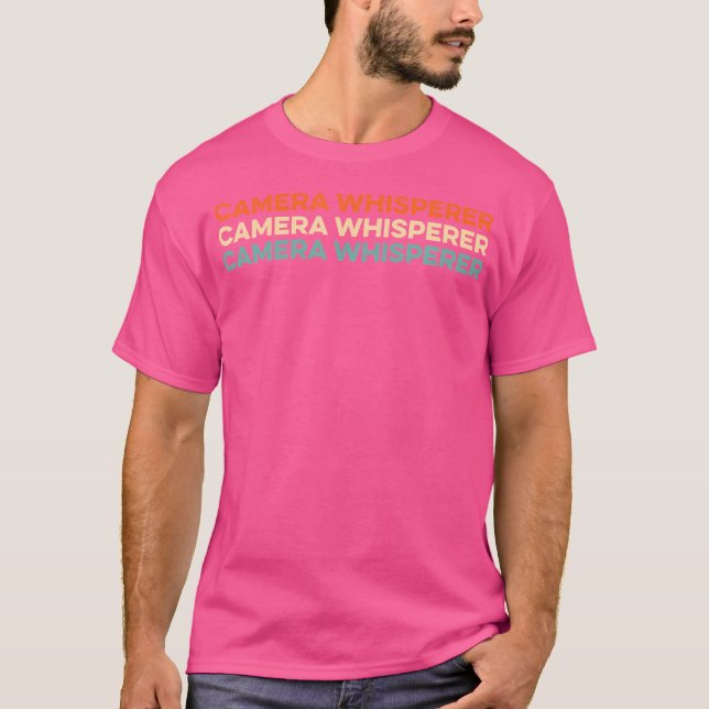 Retro Photographer - Camera Vintage Photography T-Shirt (Vorderseite)