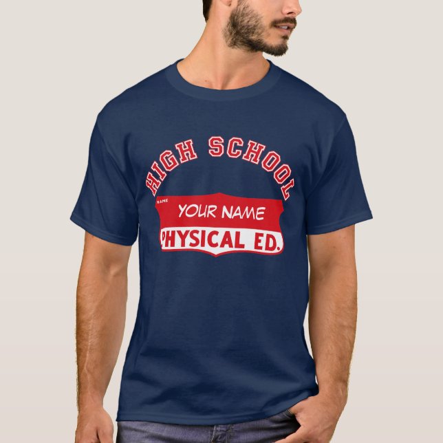 Retro Phys. Ed. Shirt (Vorderseite)