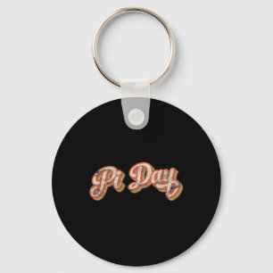 Retro Pi Day Text Geschenk Vintag Mathematik Lehre Schlüsselanhänger