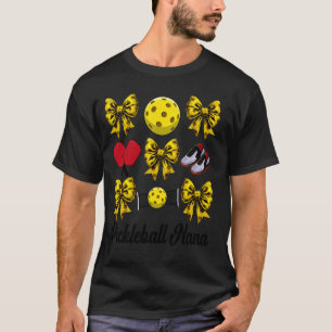 Retro Pickleball Oma Bogen Pickleball Mama Muttert T-Shirt