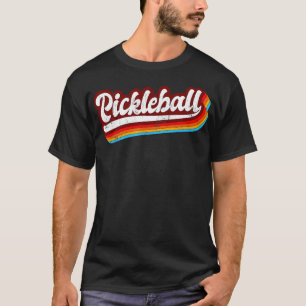 Retro Pickleball Paddleball Pickle Ball Liebhaber  T-Shirt