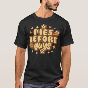 Retro Pies vor Typ Funny Erntedank Pies T-Shirt