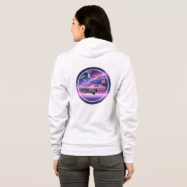 Retro Pink Cadillac Dream Hoodie 💖 🚗