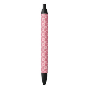 Retro Pink Gelb gedecktes Muster Kugelschreiber