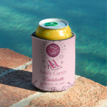 Retro Pink Mädchen Gone Mild Junggesellinnen-Spa