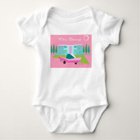 Retro Pink Palm Springs T - Shirt