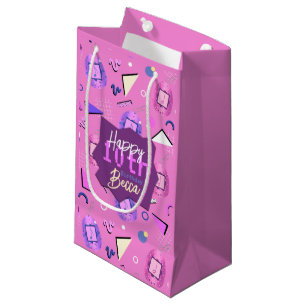 Retro Pink Tamagotchi Geburtstag Kleine Geschenktüte