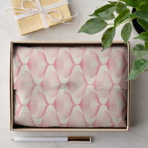 Retro Pink Weihnachtsbaumdekoration Seidenpapier