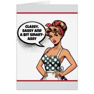 Retro Pinup_ Freche Göre