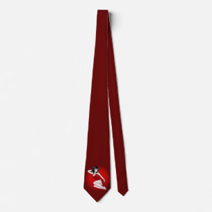 Retro Pinup Girl Krawatte 50
