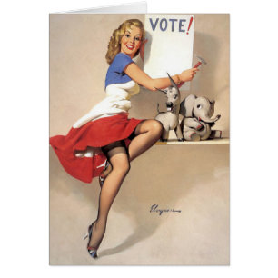 Retro-Pinup, Wählen