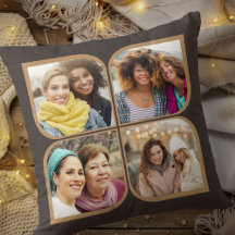 Retro Pinwheel 4 Foto Blume Petrolbraun