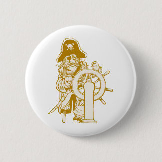 Retro Pirat Button