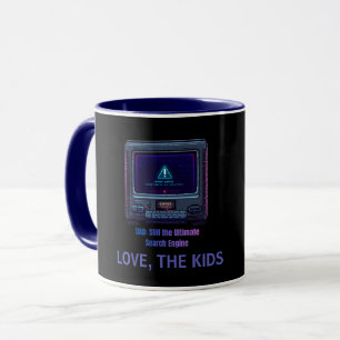 Retro-Pixel-Art-Tech-Vater personalisiertes Gesche Tasse
