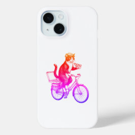 Retro-Pizza-Lieferkatze  Case-Mate iPhone Hülle