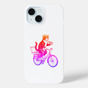 Retro-Pizza-Lieferkatze Case-Mate iPhone Hülle
