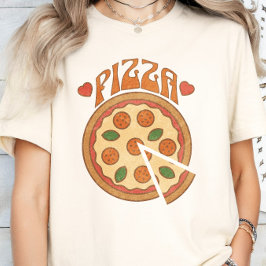 Retro Pizza, Pizza Lover, Funny Pizza T-Shirt
