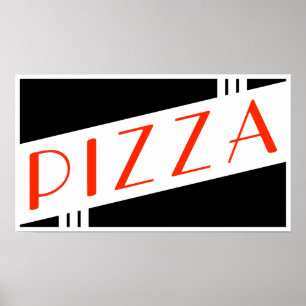 Retro-Pizza Poster