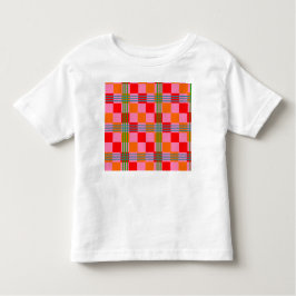 Retro Plaid  Kleinkind T-shirt