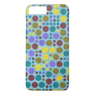 Retro Polka Dot Painted Leinwand #5 Case-Mate iPhone Hülle