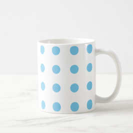 Retro Polka Dot Vintag Kaffeetasse