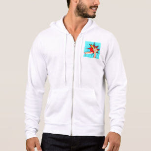 Retro-Pop-Art-Banane im Comicbuch-Stil Hoodie