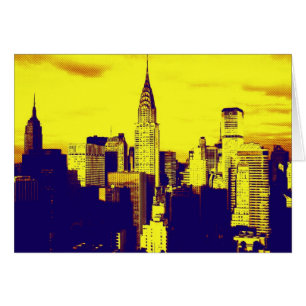 Retro Pop Art Comic New York City