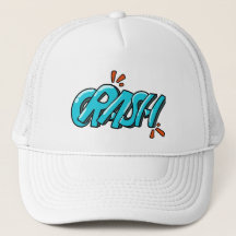 Retro-Pop-Art CRASH Graffiti-Lettern