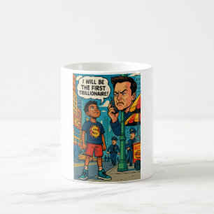 Retro-Pop-Art-Motivations-Tasse für zukünftige Tyc Kaffeetasse