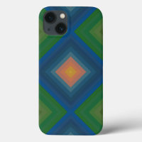 Retro Pop Art Strip Diamant Muster