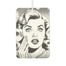 Retro-Pop-Art-Thema/Design Autolufterfrischer