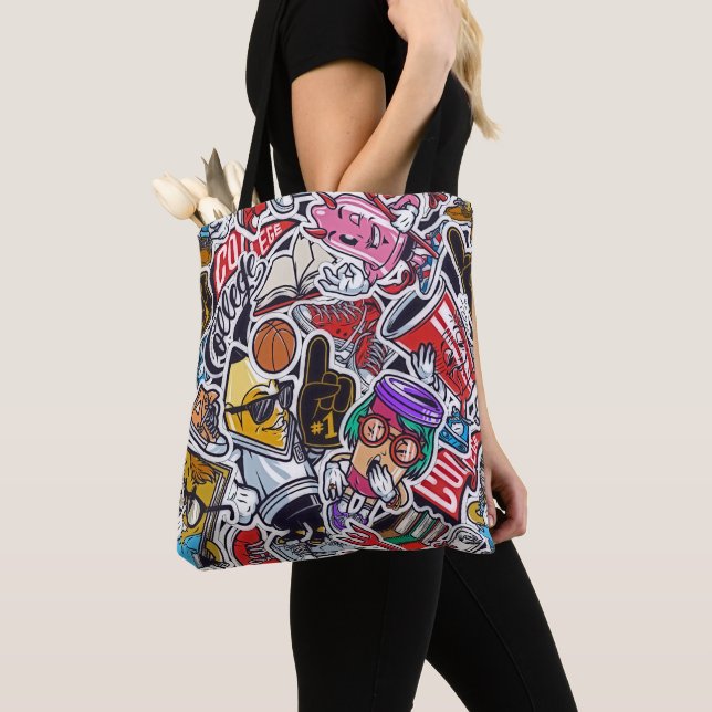 Retro Pop Culture Uni Totschlag (Von Nahem)