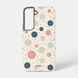 Retro Pop Dots Samsung Galaxy S22 Fall Hülle