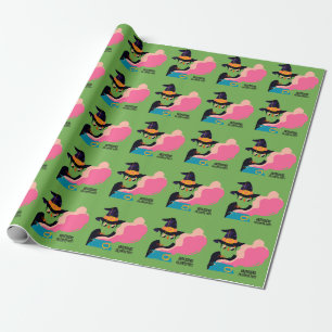 Retro-Pop-Halloween-Party mit Vintage-Kostümen Geschenkpapier