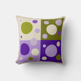 RETRO POP KREIST DURCH PILLOW. KISSEN