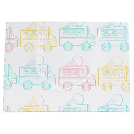 Retro Pop Kunst, Dichtung und Musik Große Geschenktüte