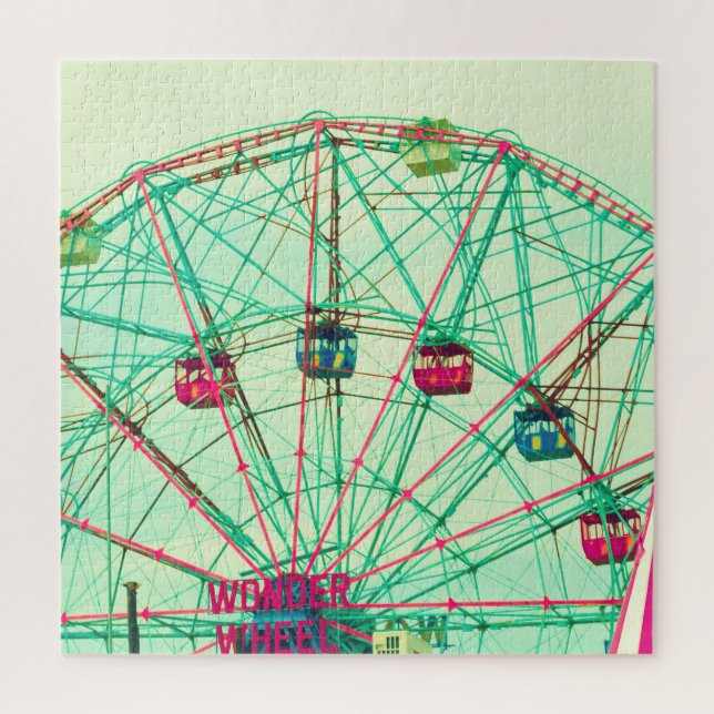 Retro Pop Sommerfest Puzzle (Vertikal)