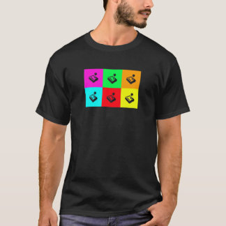 Retro popart Gamer-Shirt T-Shirt
