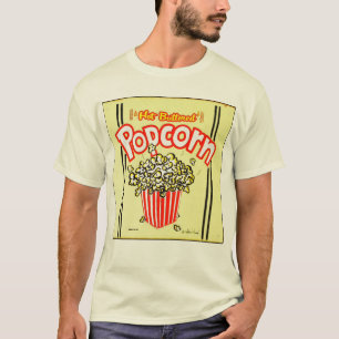 Retro Popcorn Sign T - Shirt