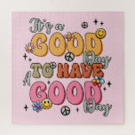 Retro Positivity "It's a Good Day" Puzzle<br><div class="desc">Retro Positivity "It's a Good Day" Puzzle</div>
