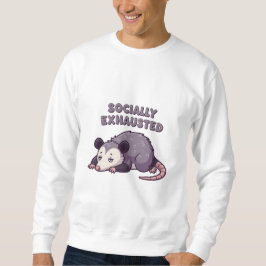 Retro Possum Recharge First Men’s Sweatshirt