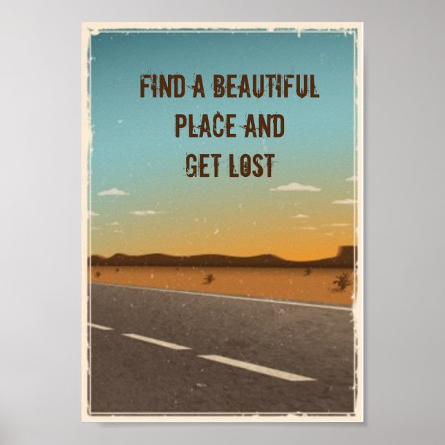 Retro Poster (Vorne)