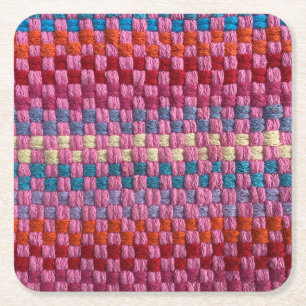 Retro Potholder Karo Paper Untersetzer