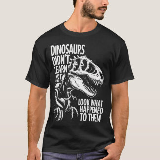 Retro Prähistorische Malerei Fakultät Erster Tag T-Shirt