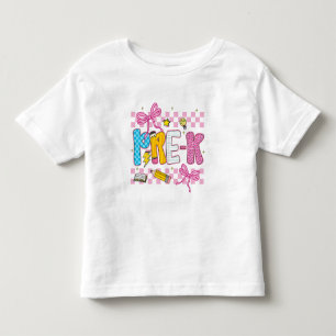 Retro Pre-K Kleinkind T-shirt