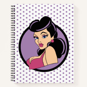 Retro Pretty Woman Notizbuch