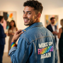 Retro Pride Puff Style Wachte Wieder Auf als Fabel