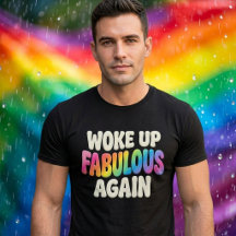 Retro Pride Puff Style Wachte Wieder Fabelhaft Auf