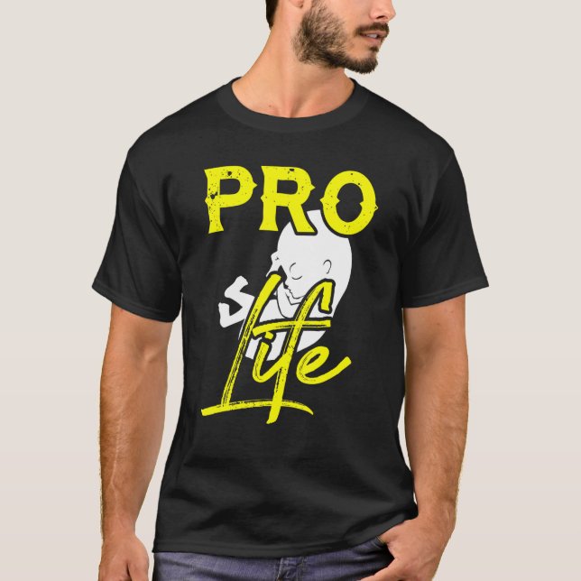 Retro Pro Life Generation Anti Abortion Catholic C T-Shirt (Vorderseite)